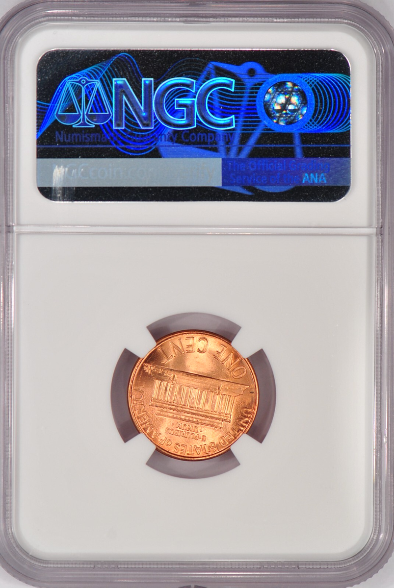 1989 D Lincoln Memorial Cent NGC MS 69 RD Top Pop Coin 1C $3,500