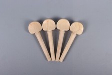New 4pcs violin pegs Natural maple violin peg 4/4 full size High quality