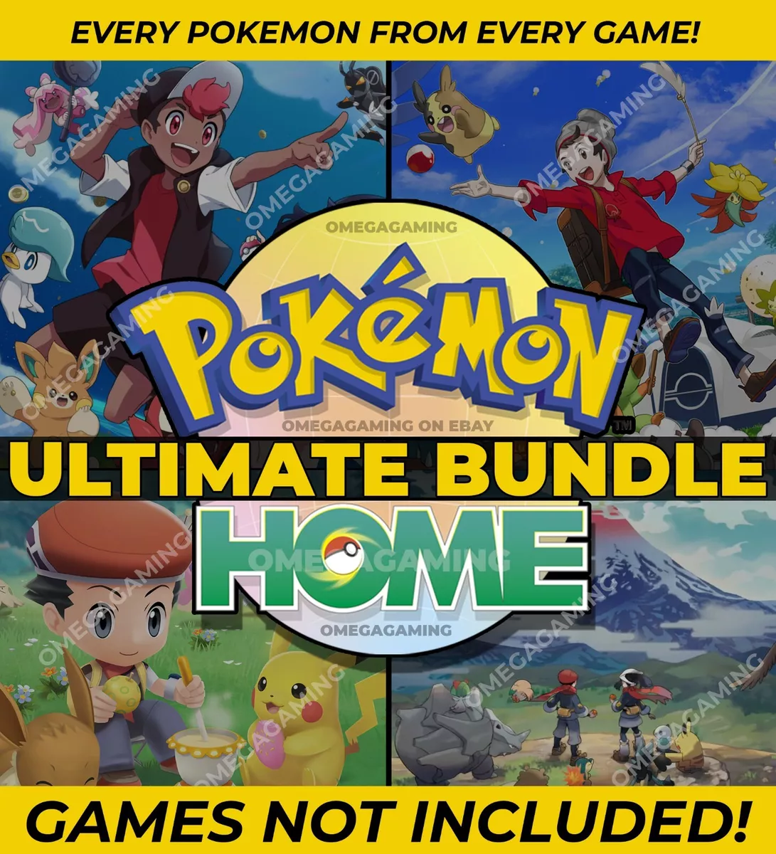 Pokemon HOME Ultimate Dex | Scarlet Violet, Sword Shield, Let's Go, BDSP,  Arceus