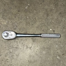 Vintage Indestro 1/2" Socket Wrench #66472 USA No quick release.