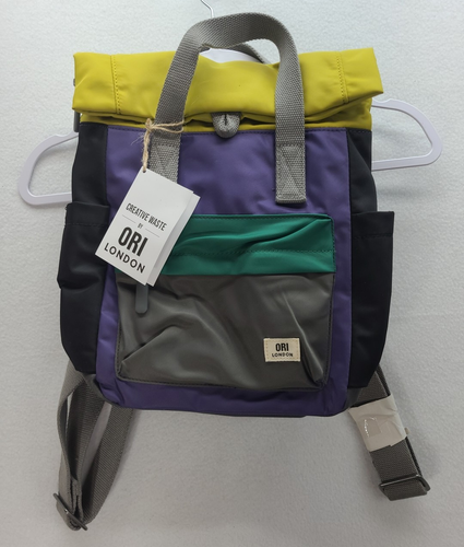 Ori London Creative Waste Canfield B Recycled Nylon Small Bag New Color Block