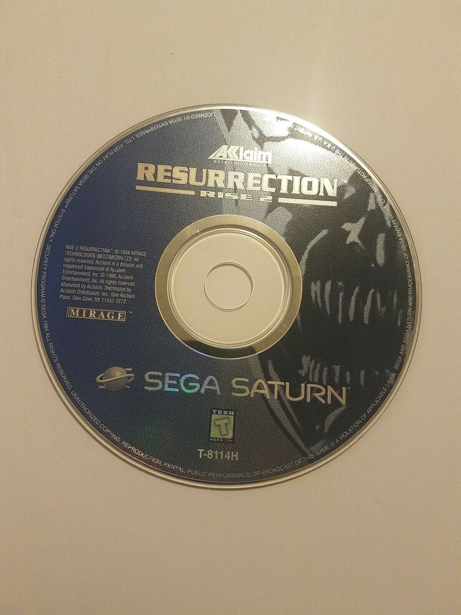 Resurrection Rise 2 Original Japonês Sega Saturn - Leia Tudo | Shopee