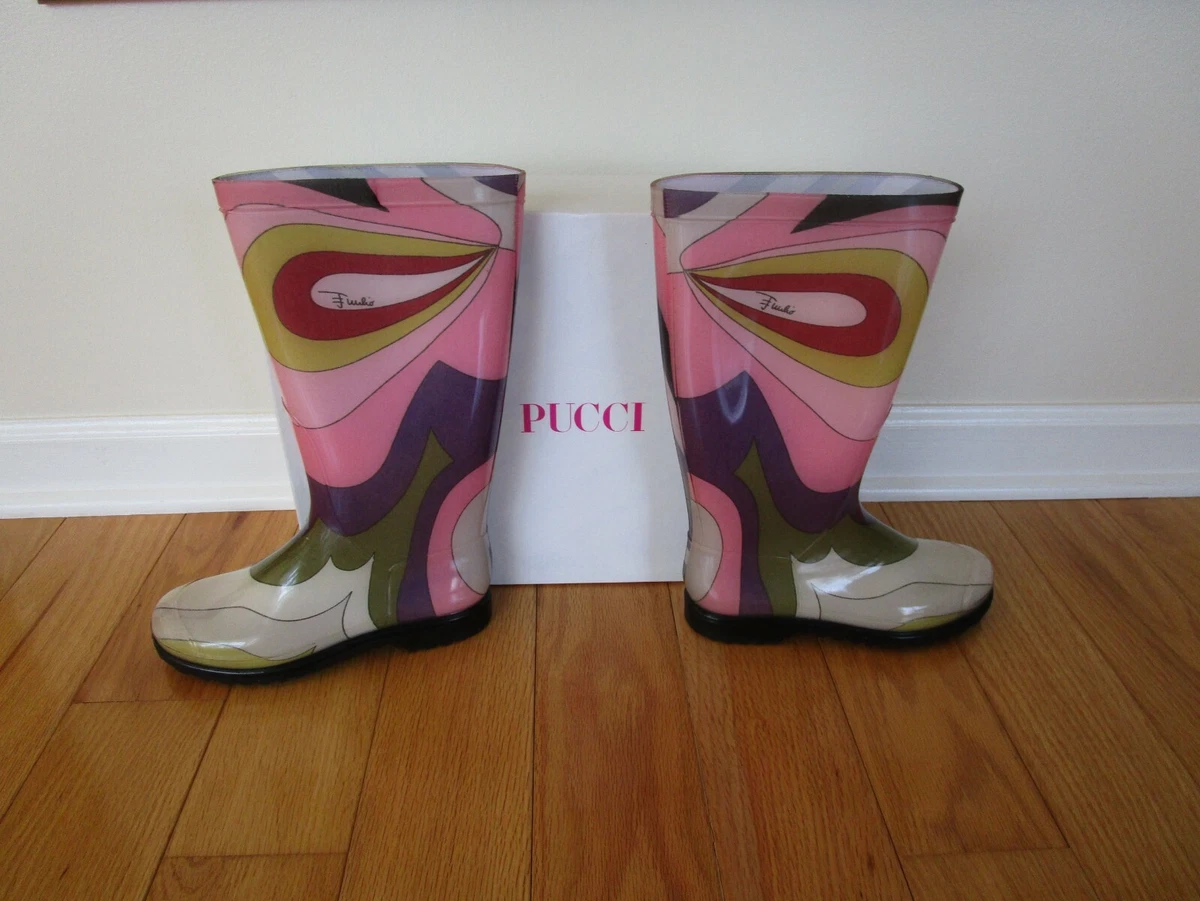 Emilio Pucci Kids' Shoes In Multicolor