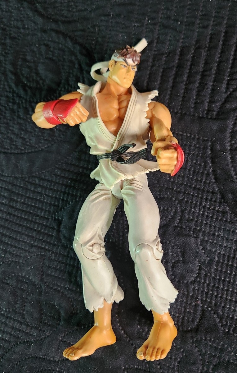 💥Ryu Street Fighter Alpha 3 Round 1 Action Figure ReSaurus 1999