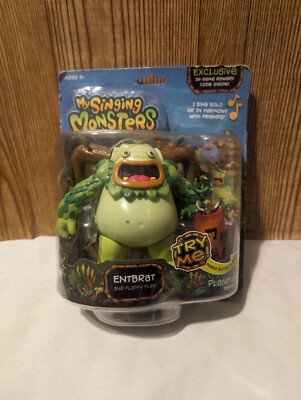NOS My Singing Monsters Entbrat Singing Toy Damaged Package See Pics