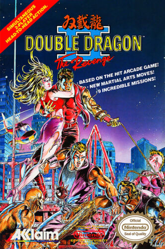 Double Dragon II Revenge BOX ART Nintendo NES Premium POSTER MADE IN USA -DDN002 - Picture 1 of 6