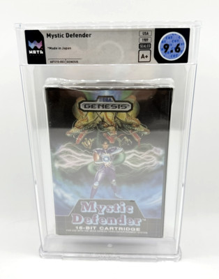 MYSTIC DEFENDER (SEGA GENESIS, 1989) - GRADED WATA 9.6 A+ NEW SEALED