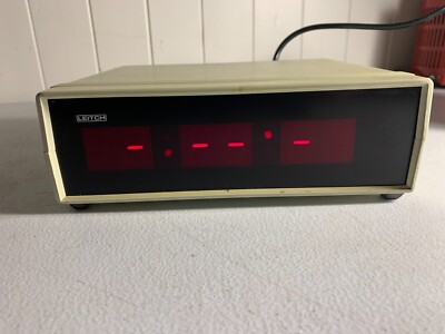 Leitch DTD-5210 Timecode Device Digital LED Display Working