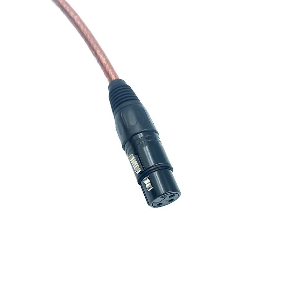 DMX Cable Australian Made 3 Pin XLR Connectors Quality Double Shield Short Proof - Image 2 of 3