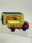 1960 s Lesney Matchbox Series No 70 RED GRIT SPREADING TRUCK with ORIGINAL BOX