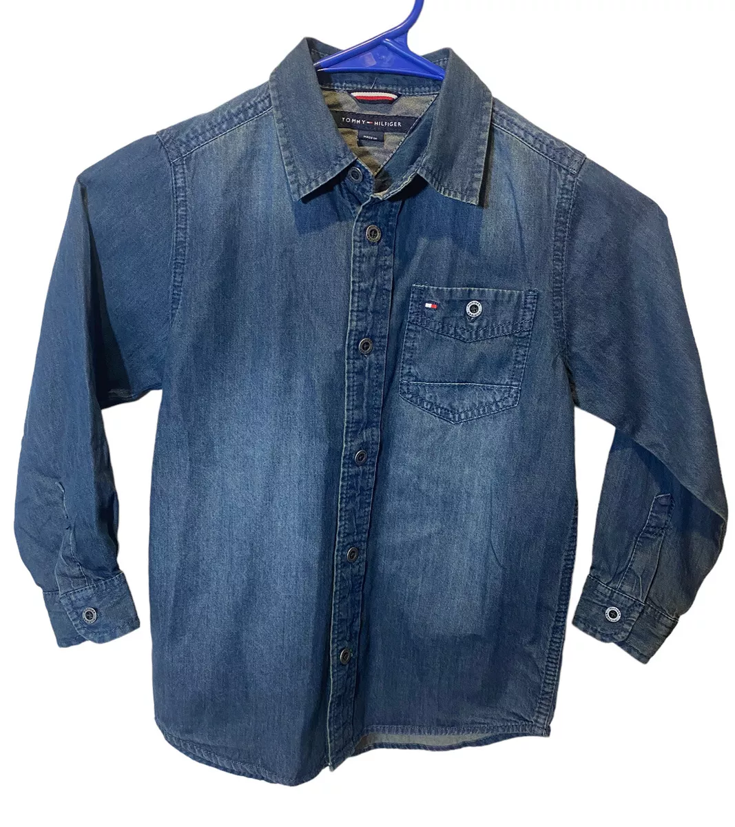 Tommy on sale denim shirt