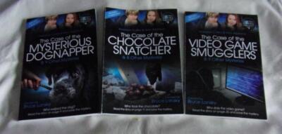 Set of 3 Can You Solve the Mystery? book series by Bruce Lansky