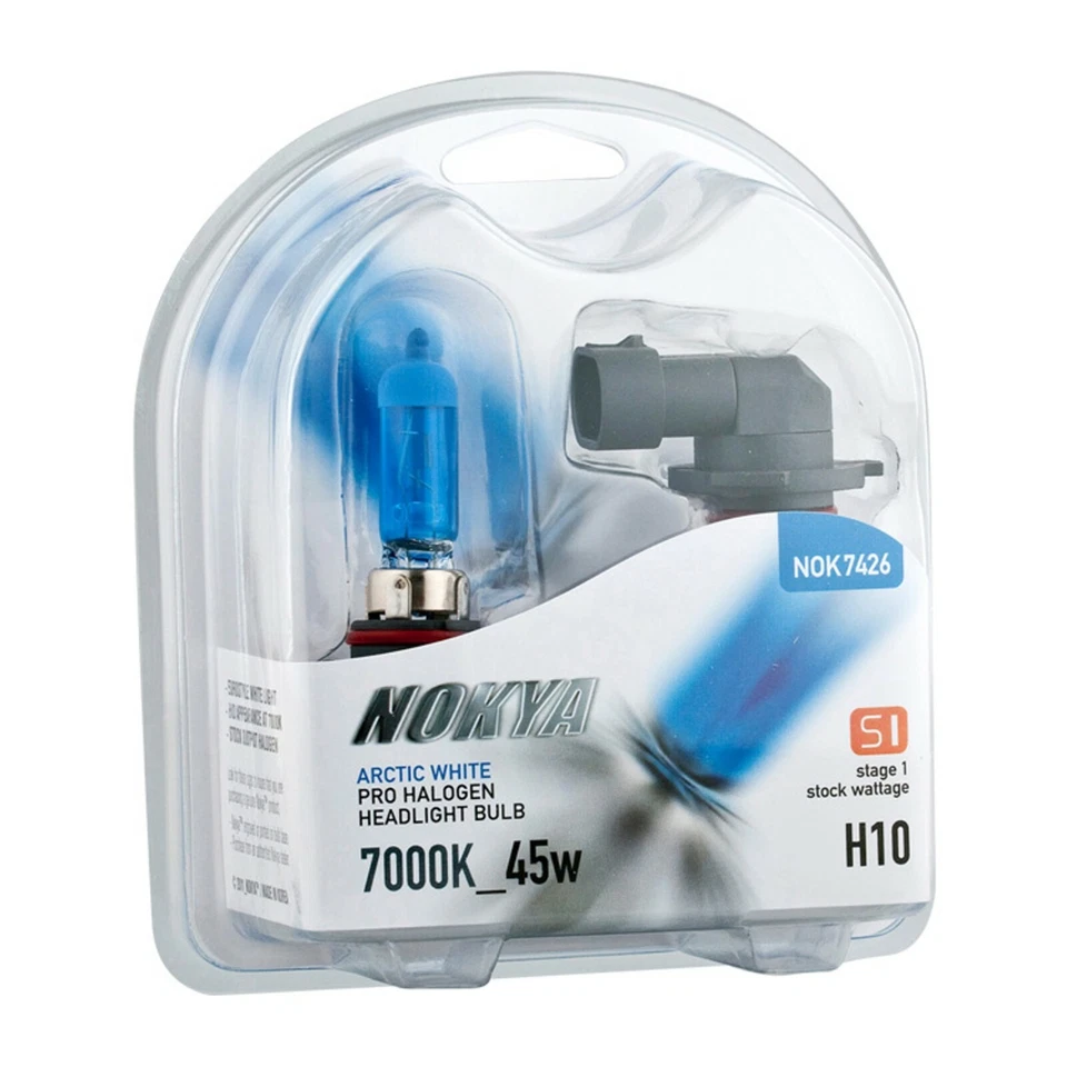 OpenBox Nokya 7000K Blanco H10 9145 Nok7426 45W Dos Bombillas Luz Antiniebla Repuesto Foto 2 de 4