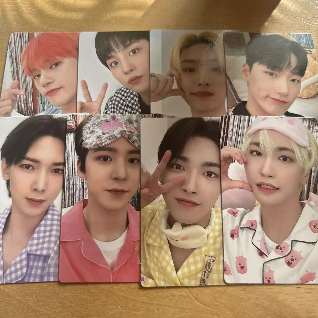 ATEEZ beatroad pajamas photo card complete set K-POP