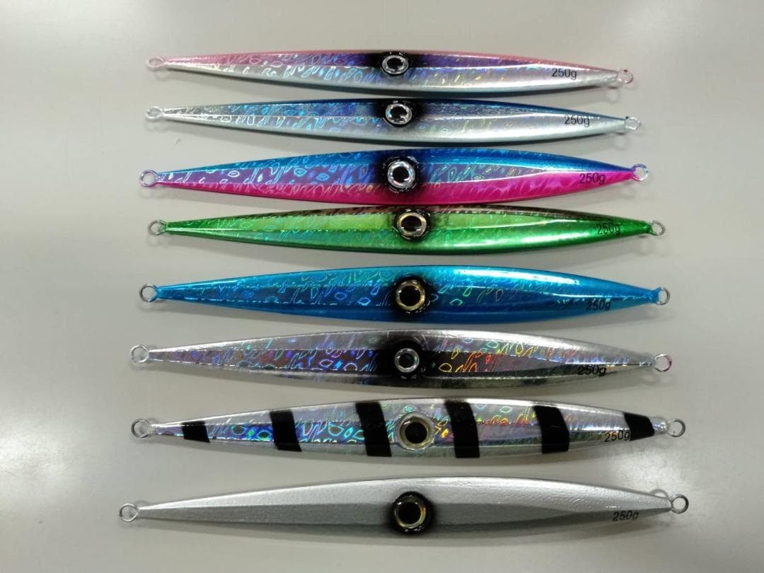 Metal Jig Long Eye 250g 21cm 8 Set - Image 7