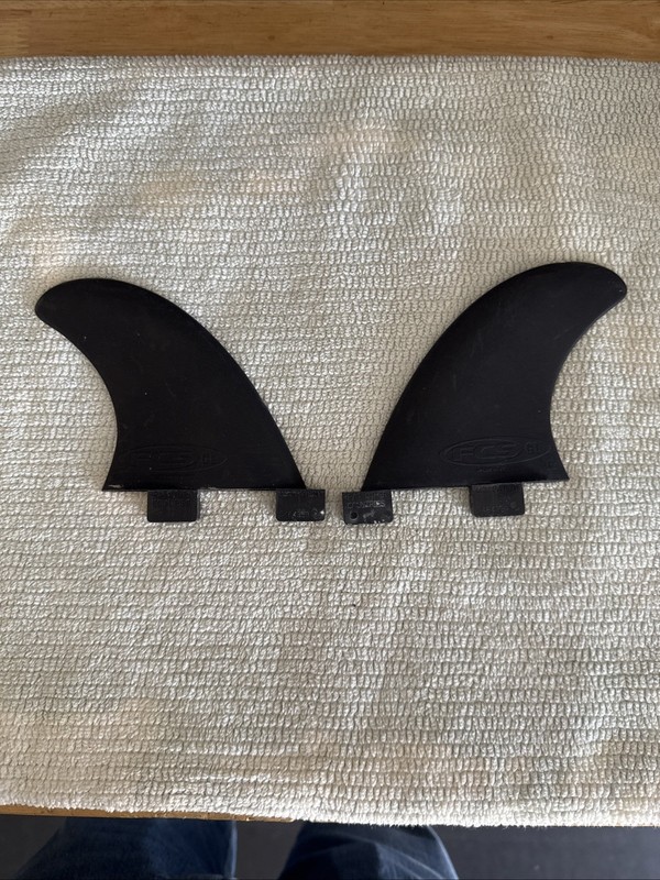 FCS GL Surfboard Fins Left And Right 3.9” Used