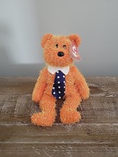 Ty Beanie Baby Pappa orange -  Bear 2002 Fathers Day