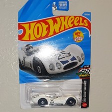 Hot Wheels HW Starting Grid Maserati Tipo 61 weiΓ 1:64 Diecast ungeΓΆffnet