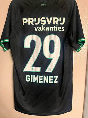 Castore Feyenoord Rotterdam Men's Short Sleeve Jersey Gimenez 29 (M)
