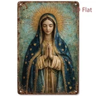 Tin Metal Signs Home Décor Vintage Catholic Christian Wall Suitable for Church G