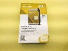 WD Gold 20TB Enterprise Class 7.2K SATA 6Gb/s 512MB 3.5in HDD WD203KRYZ New