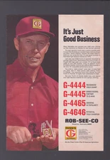1972 Print Ad Rob-See-Co Waterloo NE Funk's Hybrid G-4444 G-4445 -G-4465 G-4646