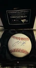 Christian Yelich Signed Official Baseball Dual Fanatics MLB Authentic Cert
