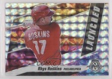2021 Panini Mosaic Launched Mosaic Prizm Rhys Hoskins #L5 00gy