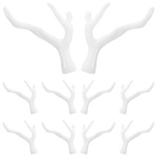  10pcs Acrylic Coral Dragon Horn Hairpin Making Materials Stylish and Versatile