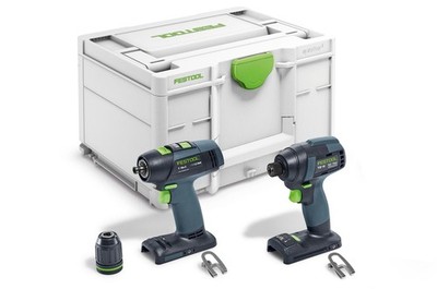Festool Akku-Schlagschrauber TID 18 und Akku-Bohrschrauber T 18+3