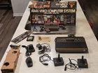 Vintage Atari 2600 Console - Great Shape - Joysticks Paddles Pacman