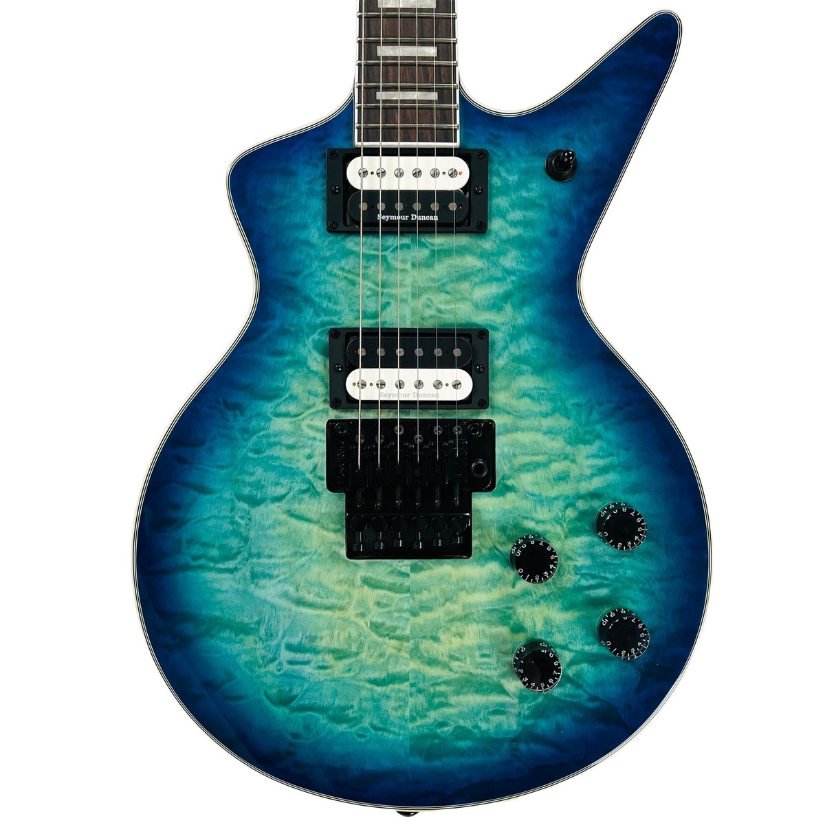 Dean Cadillac Select Quilt Top Floyd Rose - Ocean Burst