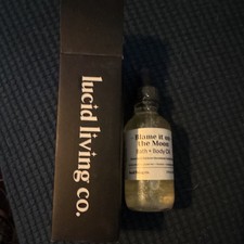 lucid living co. Blame it on the Moon Body Oil 2 fl oz Bergamot Jasmine