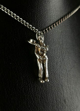 Charm Pendant Silver Man with