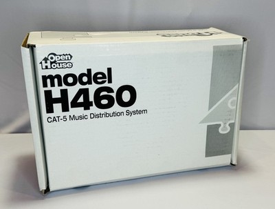 Open House H460 CAT-5 Music Distribution System Audio Hub New