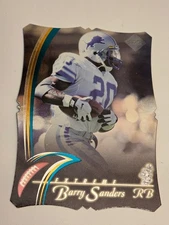 1997 Collectors Edge Extreme Die Cut Barry Sanders # P56