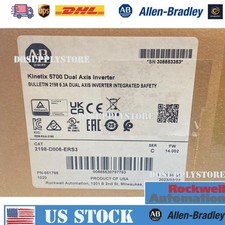 New AB 2198-D006-ERS3 Kinetix 5700 Dual Axis Inverter 2198D006ERS3 US Free Tax