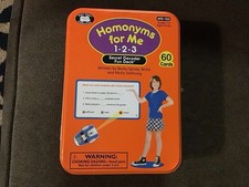 Super Duper Homonyms for Me Secret Decoder Fun Deck 60 Cards Grade 1up, Age 5 up