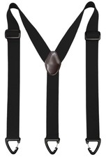 1.5 in Y Belt Loop Suspenders for Unisex under Clothing with 3 Hooks.