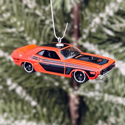 1971 Dodge Challenger Car Ornament   Classic Mopar Muscle Car Gift