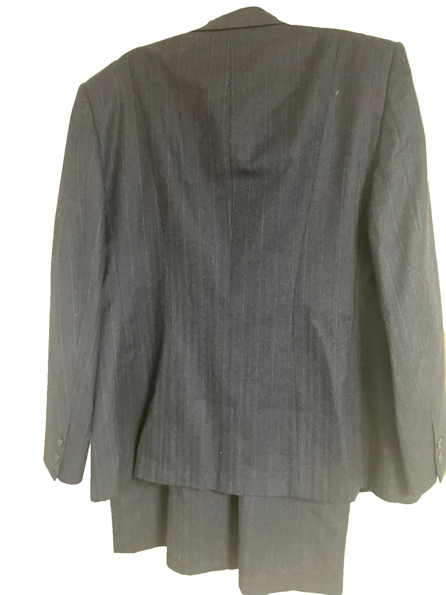 Traje Burberrys DE COLECCIÓN talla 14 2 piezas chaqueta falda años 80 Burberry