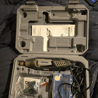 Dremel 4000 Corded Rotary Tool Kit 120V Variable Speed Case+Accessories