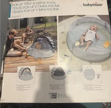 Baby Moov Aquani 3-in-1 Foldable Sun Protection Tent, Pool & Play Area G114