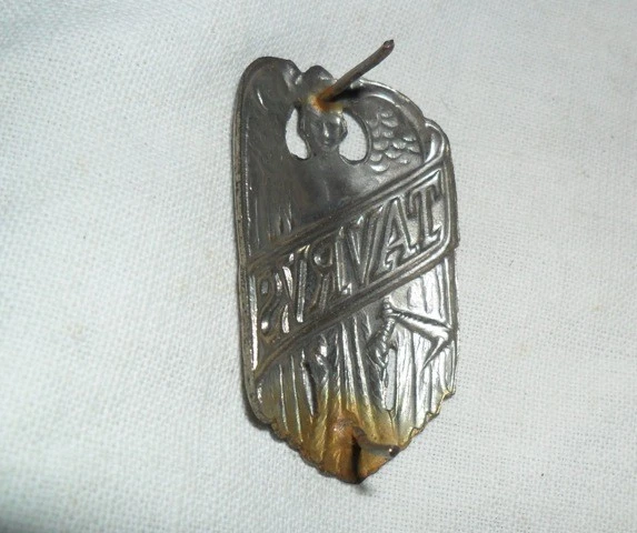 TAURUS Logo stemma bici epoca in lamierino - Immagine 2 di 4