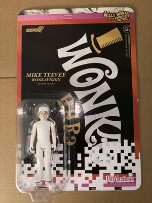 Super7 Willy Wonka & The Chocolate Factory Mike Teevee ReAction Figure Brand New