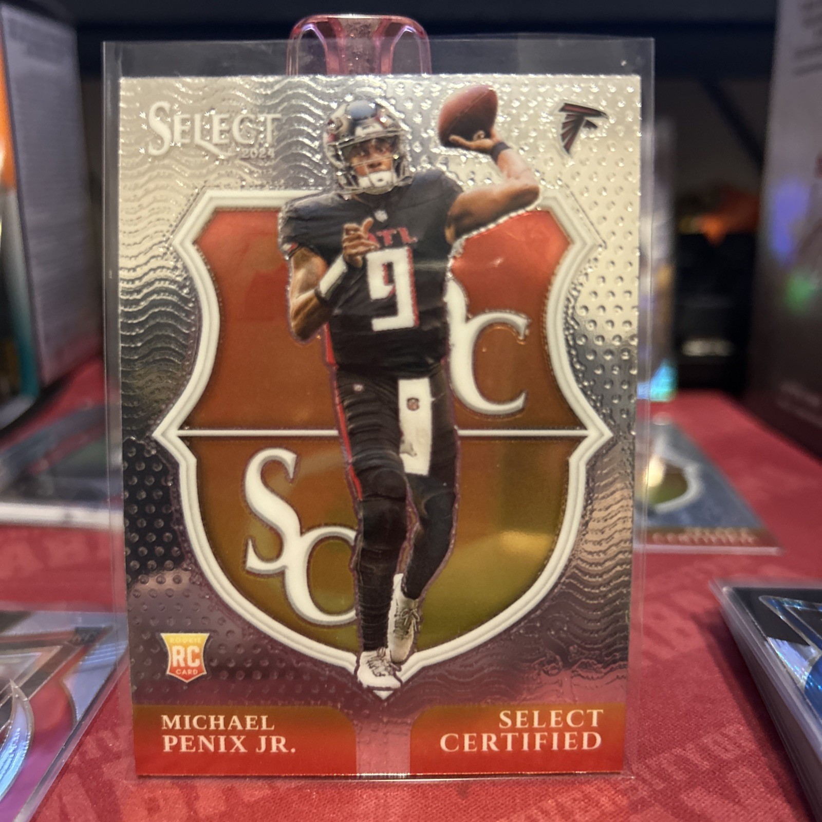 2024 Panini Select - Select Certified Rookies Michael Penix Jr. #9 (RC)