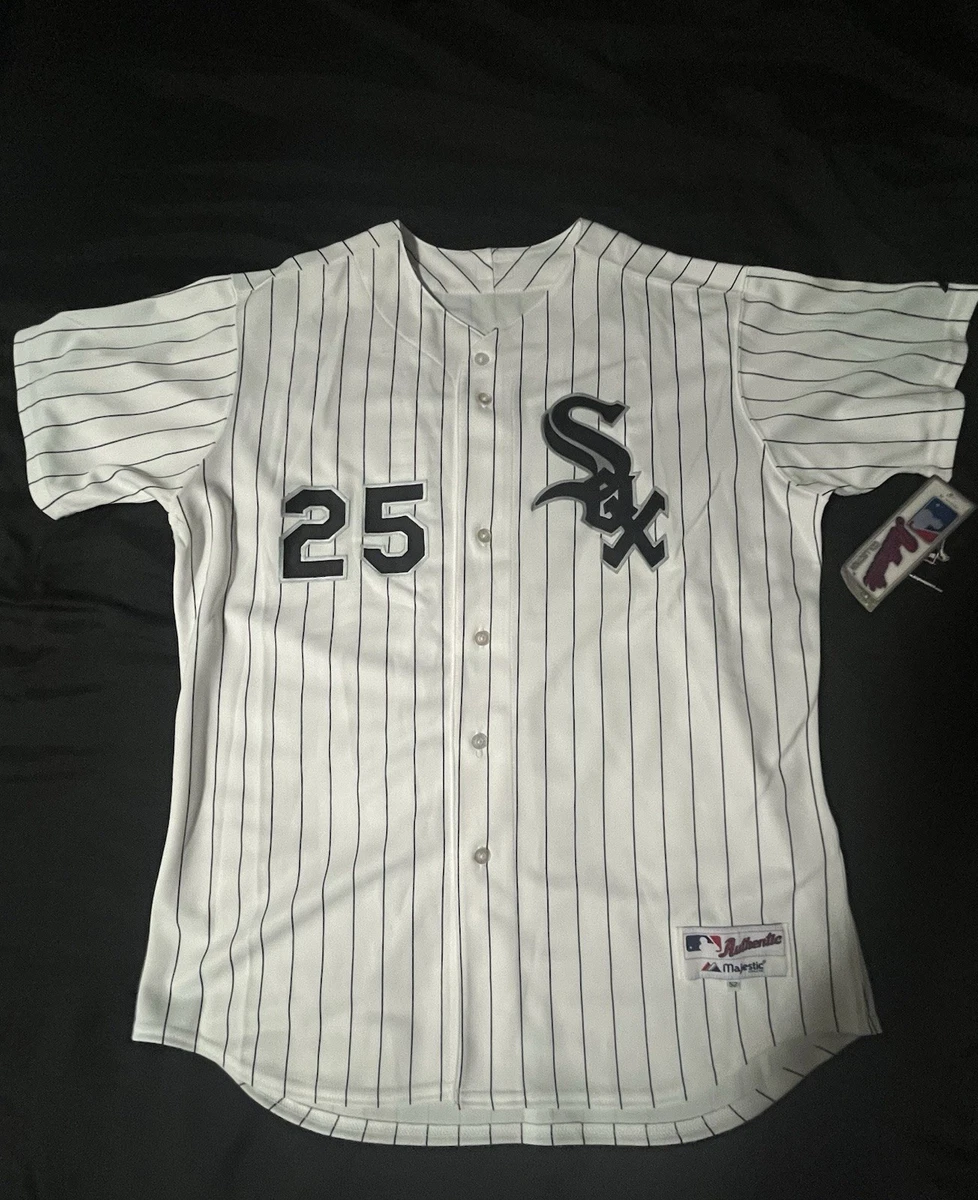 Maillot Baseball Vintage - Chicago White Sox Jim Thome - Majestic - Taille Jeune XL