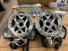SAMSON  TOWER SPEAKERS STAINLESS WITH COVERS ...