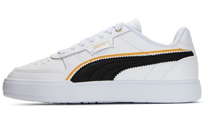 PUMA Caven Dime FC Low White Black Gold - 386380-01