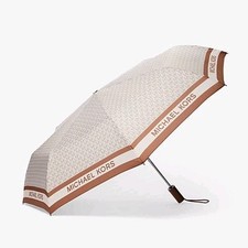 NWT MICHAEL KORS VANILLA LOGO UMBRELLA